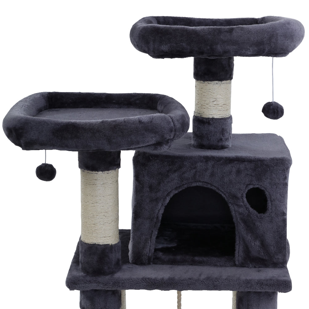 Cat Tree Trees Scratching Post Scratcher Tower 145cms