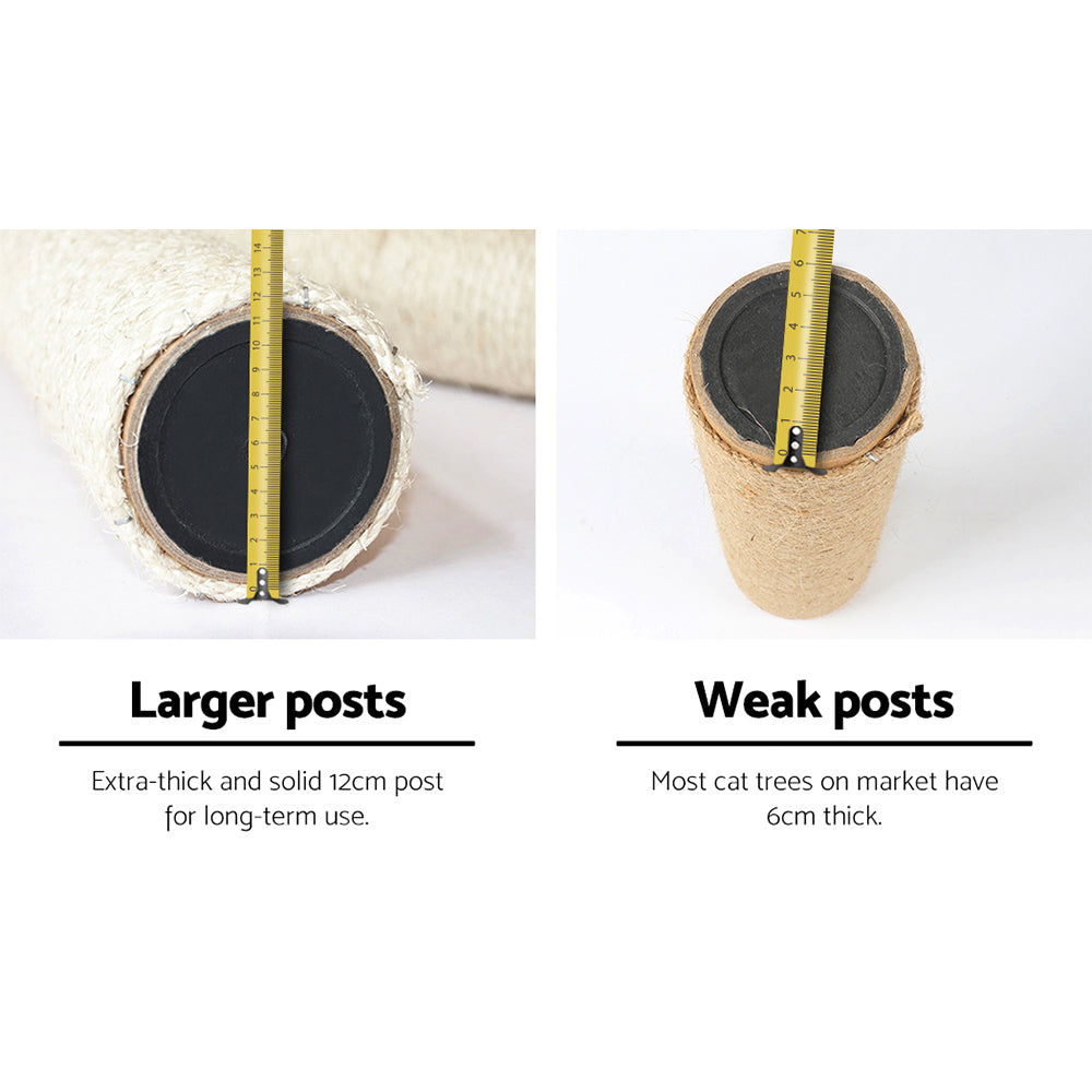 Cat Tree Trees Scratching Post Scratcher Tower 145cms