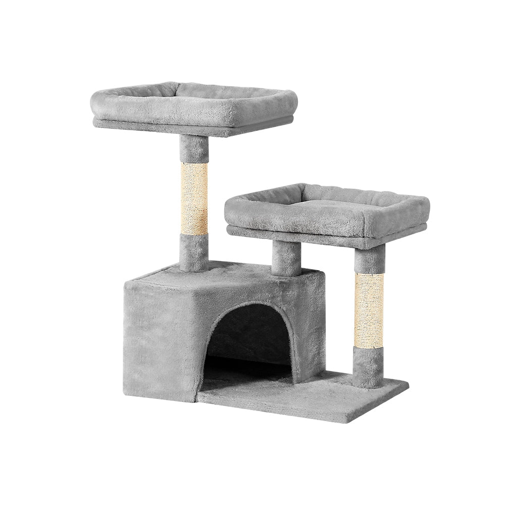 Cat Tree Tower Scratching Post Scratcher Bed Trees 69cm
