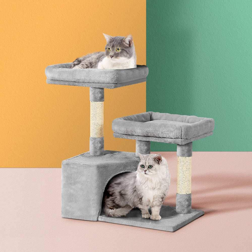 Cat Tree Tower Scratching Post Scratcher Bed Trees 69cm