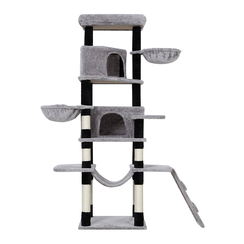 Cat Tree Tower Scratching Post Scratcher Play Bed 161cm