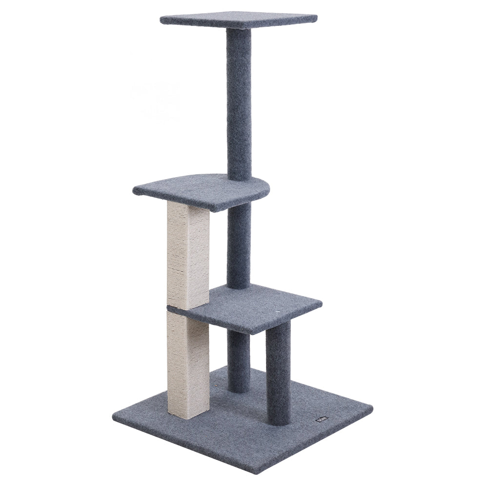 Cat Tree Post Scratcher Tower House Steps 124cm