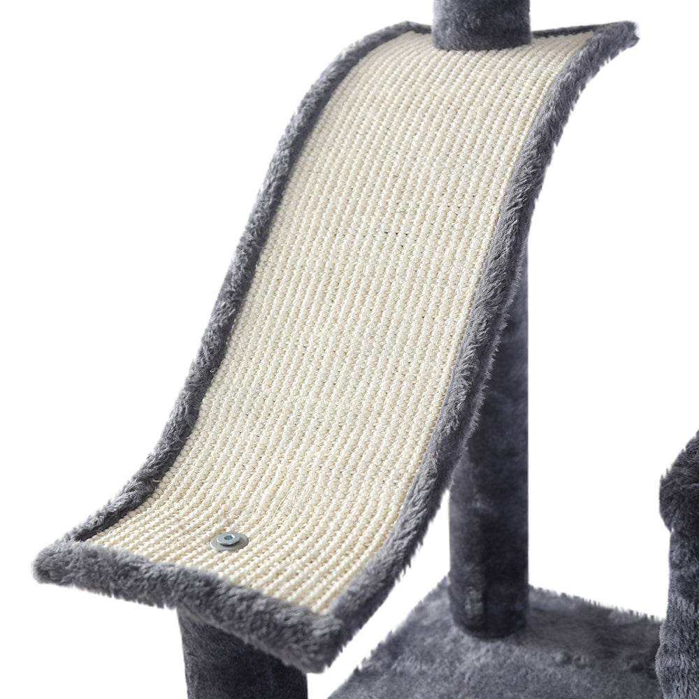 Cat Tree Scratching Post Scratcher Tower Wood 171cms