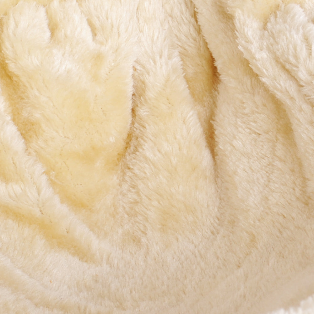 Cat Tree Trees Scratching Post Scratcher Bed Beige 100cm