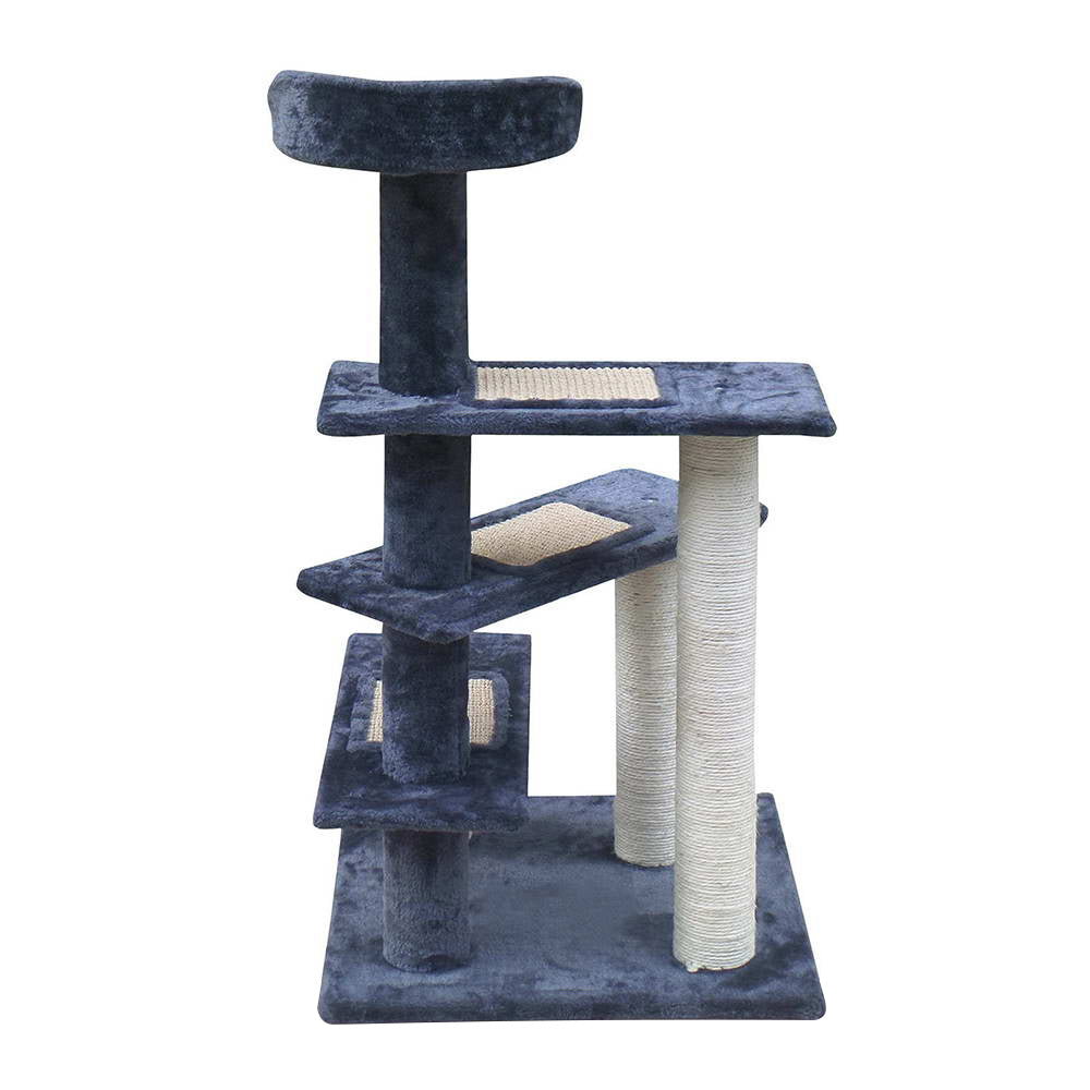 Cat Tree Scratching Post Scratcher Tower Steps 100cms