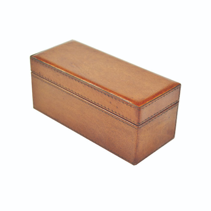 Elegant Rectangle Leather Trinket Box (Available in 2 Colors)