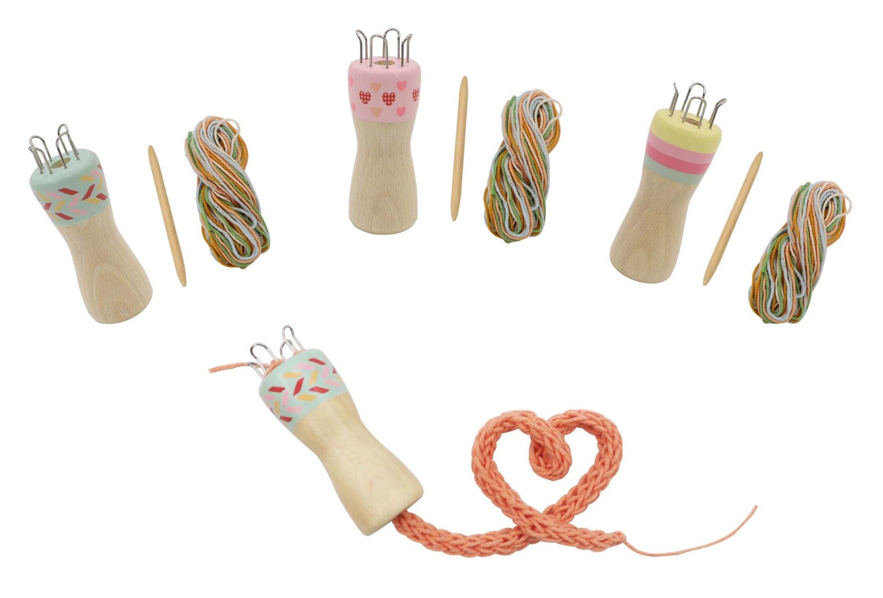 Kids 3 Pcs Nancy Knitting Craft Kit (Sent At Random)