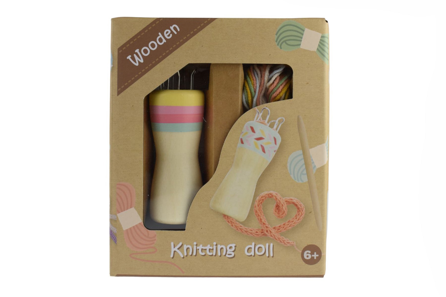 Kids 3 Pcs Nancy Knitting Craft Kit (Sent At Random)