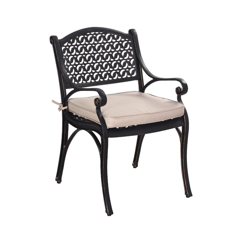 Chateau Cast Aluminium Outdoor Chairs Set Of 2