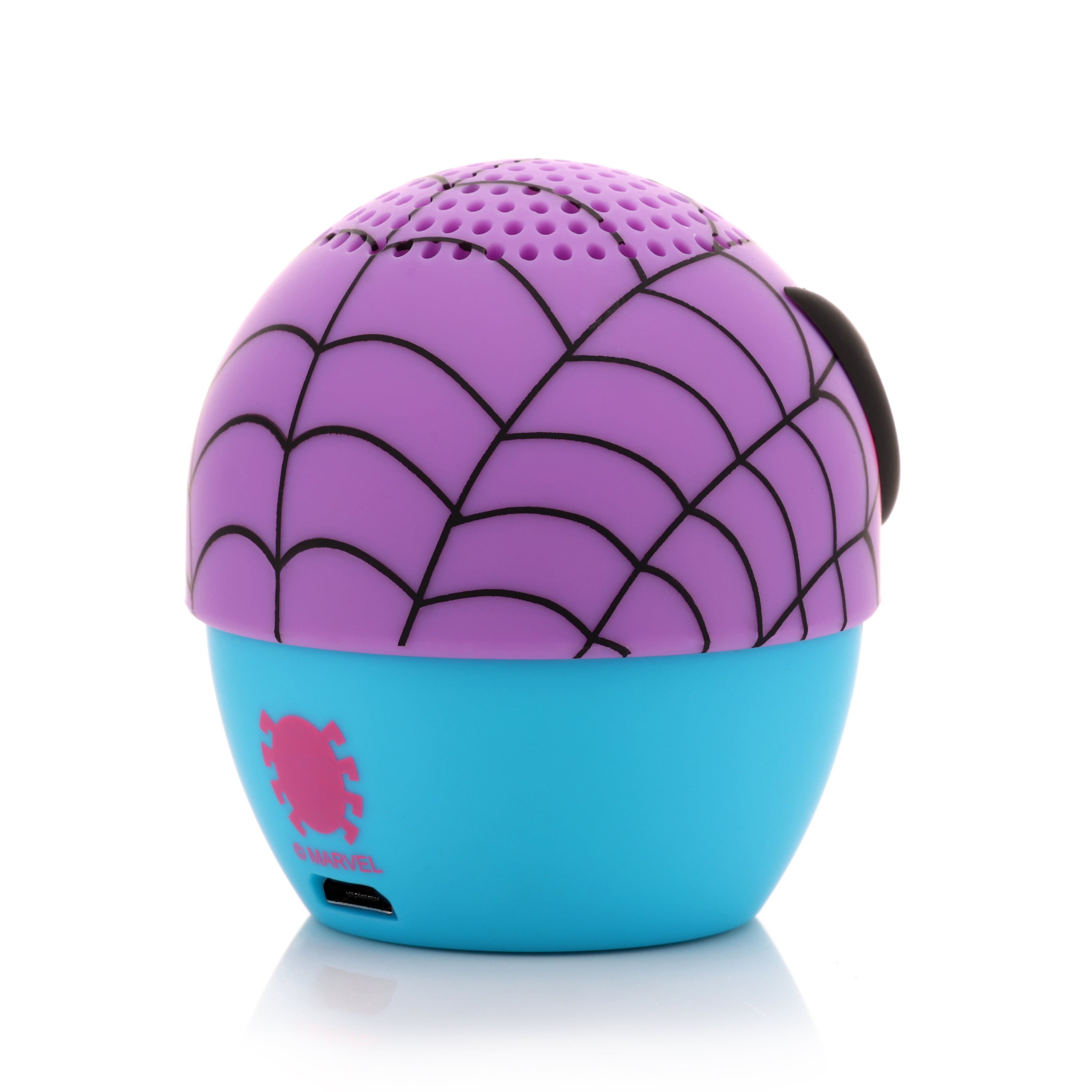 Marvel Bitty Boomers Black Light Spider-Man Ultra-Portable Bluetooth Speaker