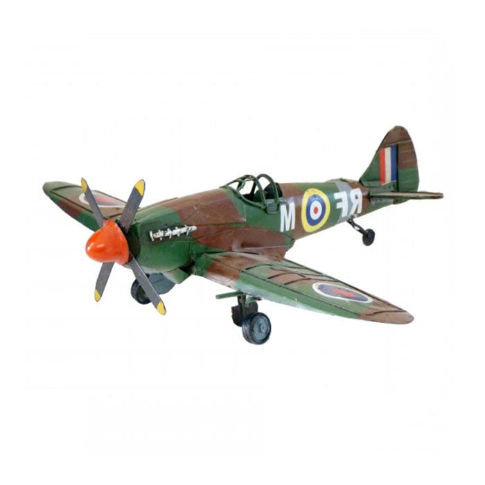 1941 Supermarine Spitfire RF-M Plane Metal Decor (Available in 3 Sizes)