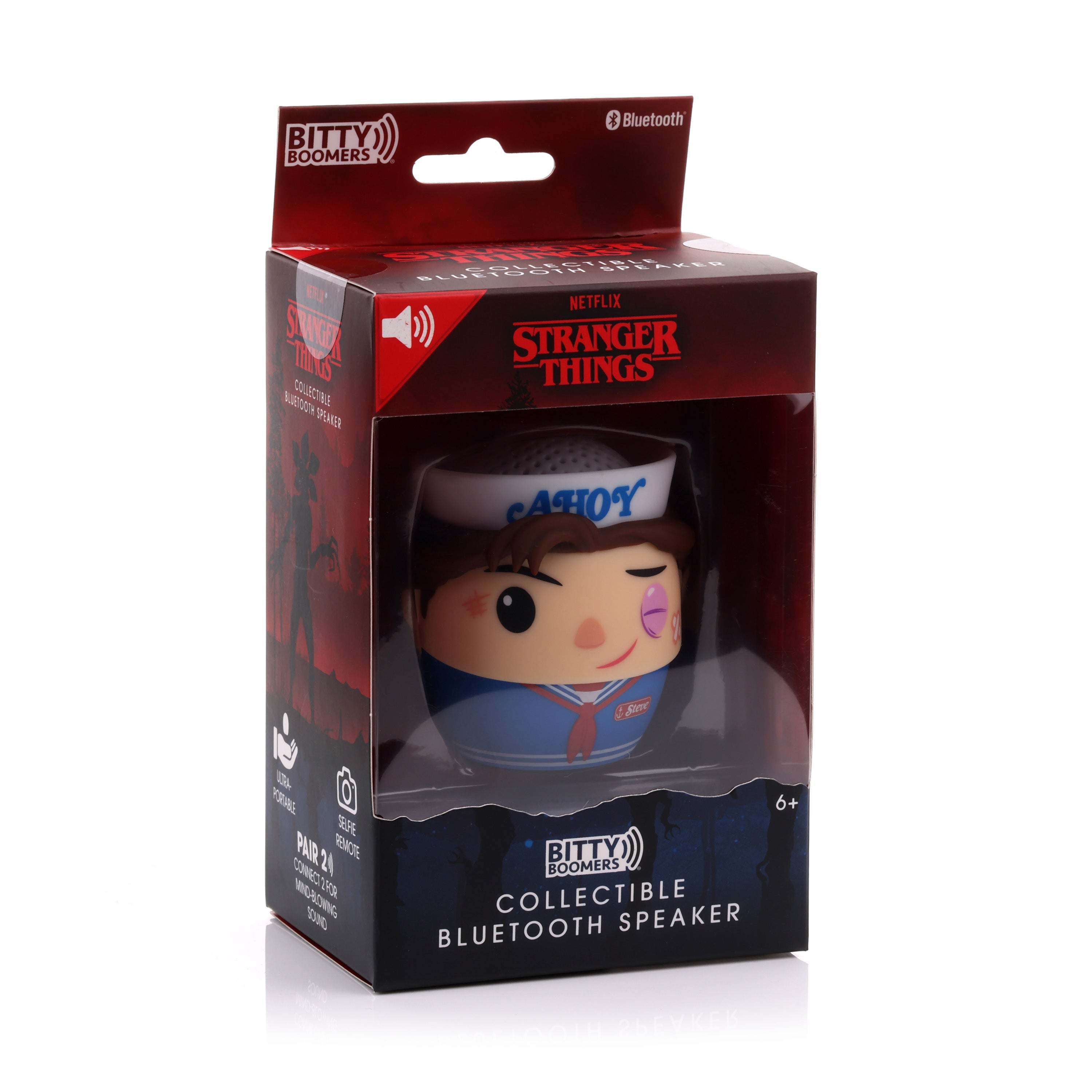 Netflix: Stranger Things Bitty Boomers Steve Ultra-Portable Bluetooth Speaker