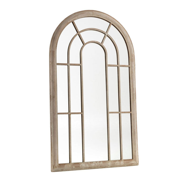 Arched Window Type Metal Frame Mirror