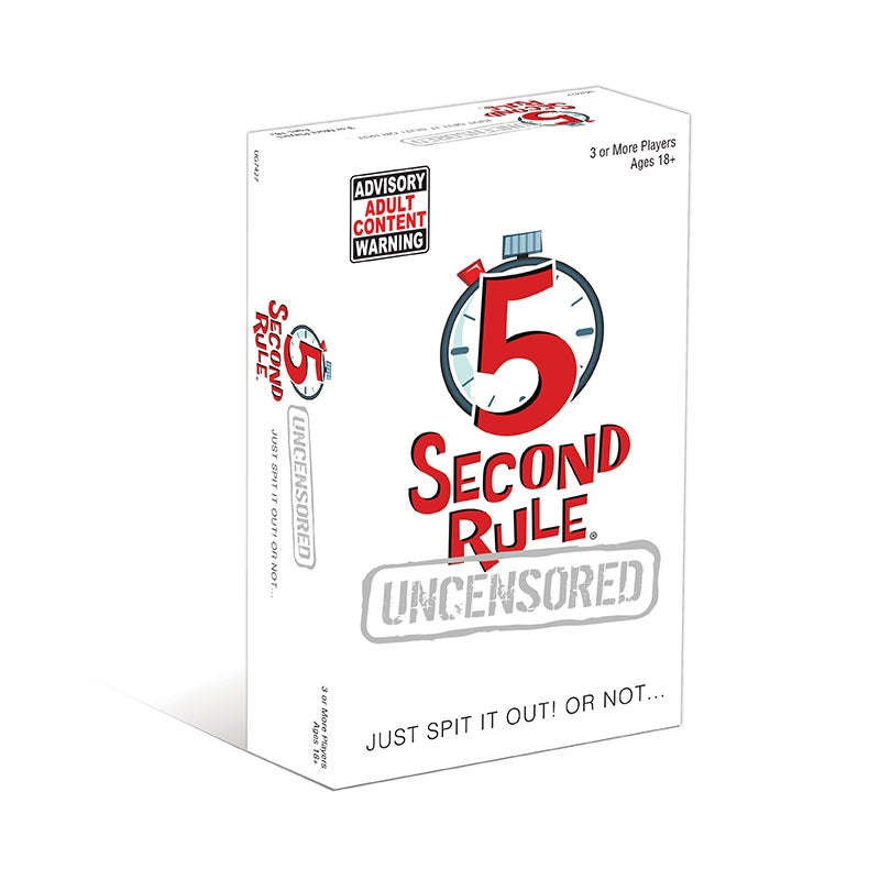 5 Second Rule Uncensored Card Game