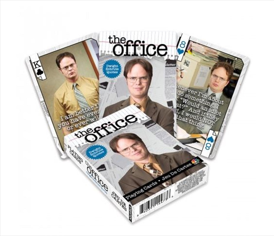 Hilarious Deck Dwight Quotes Playing Cards