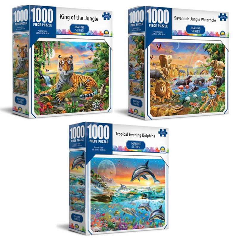 Imagine Series - Crown 1000 Piece Puzzle - Selected Random