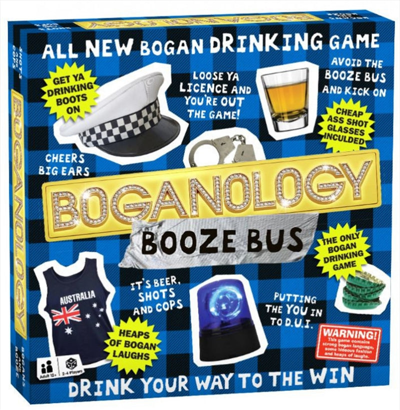 Boganology Booze Multicolor Bus