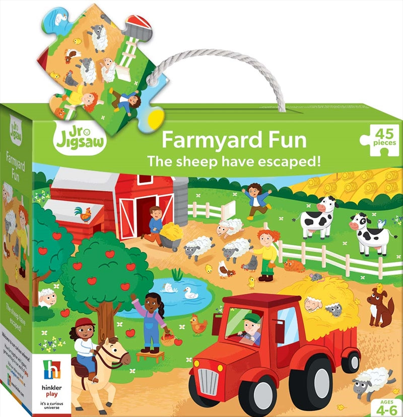 Kids Fun on The Farm Jumbo Jigsaw Puzzle - 45 Pieces