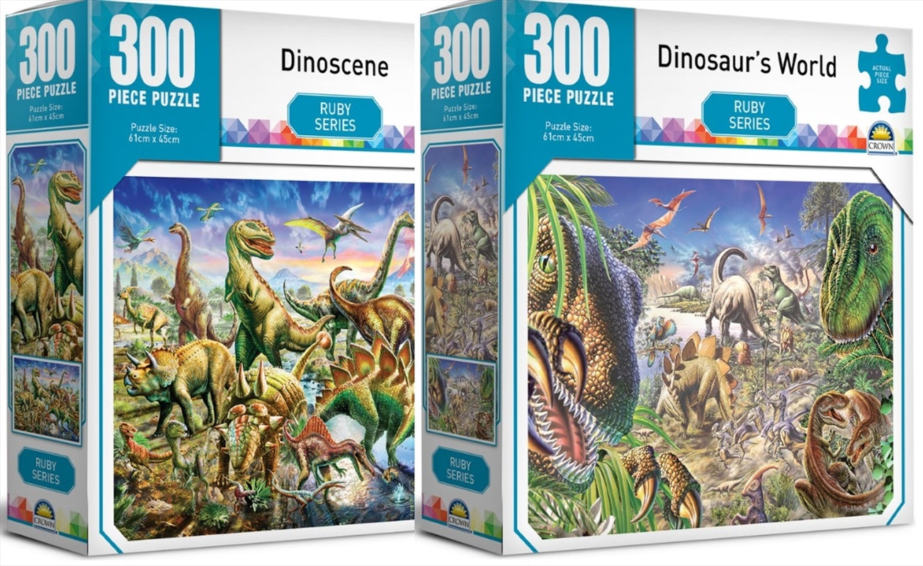 Crown - Ruby Series 300 Piece Puzzle - Assorted