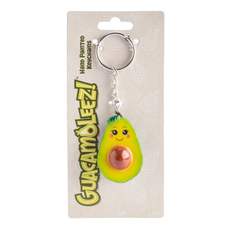 Cute and Compact Avocado Keychain