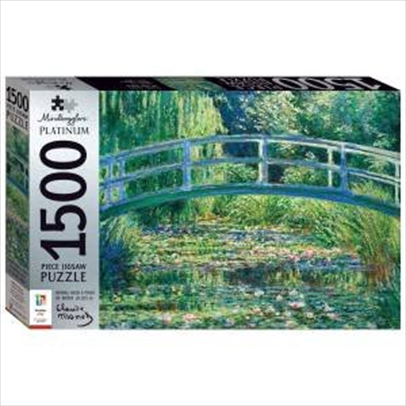 Bridge Over A Pond Of Water - 500 Piece Puzzle