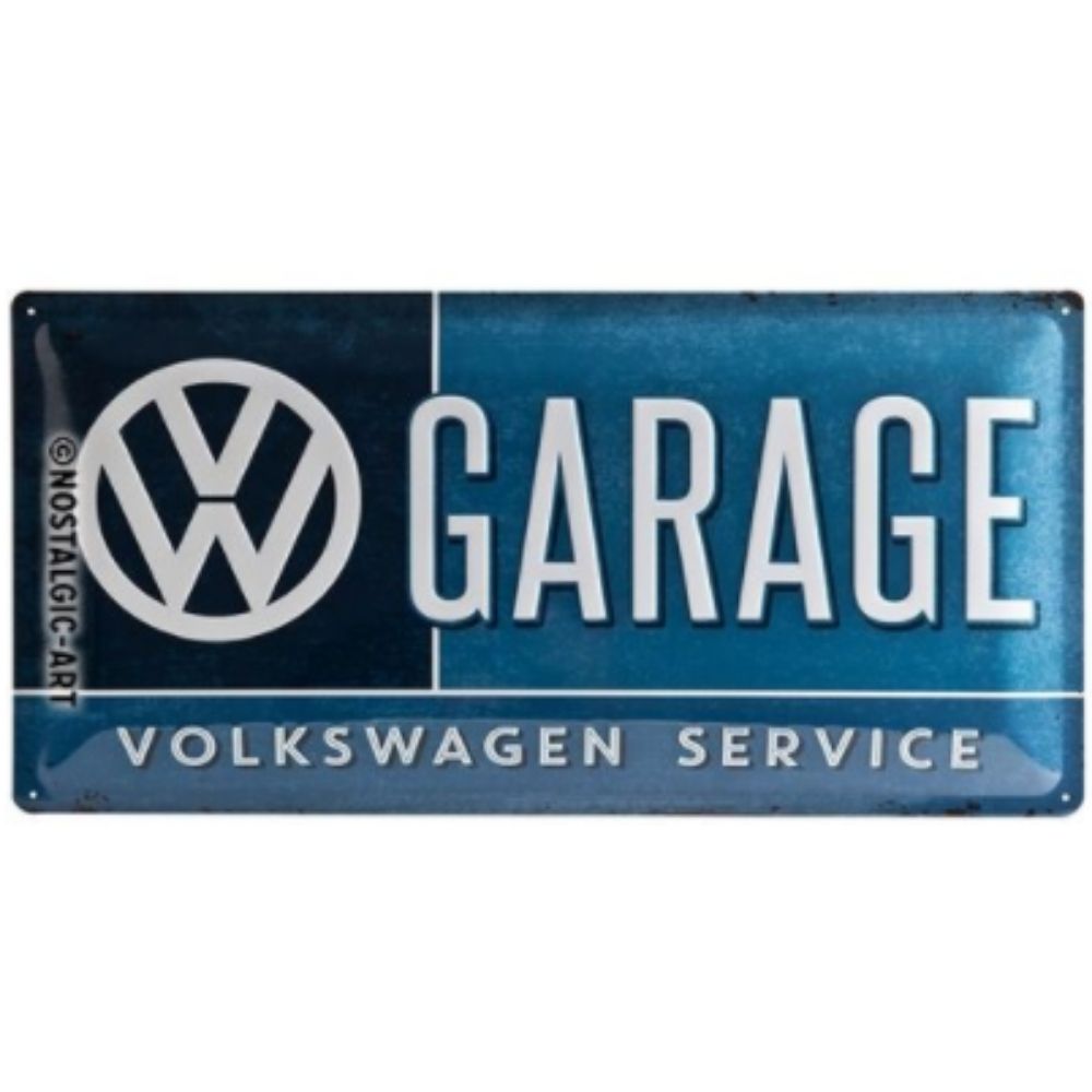 VW Garage Volkswagen Service Metal Sign (Available in 2 Sizes)