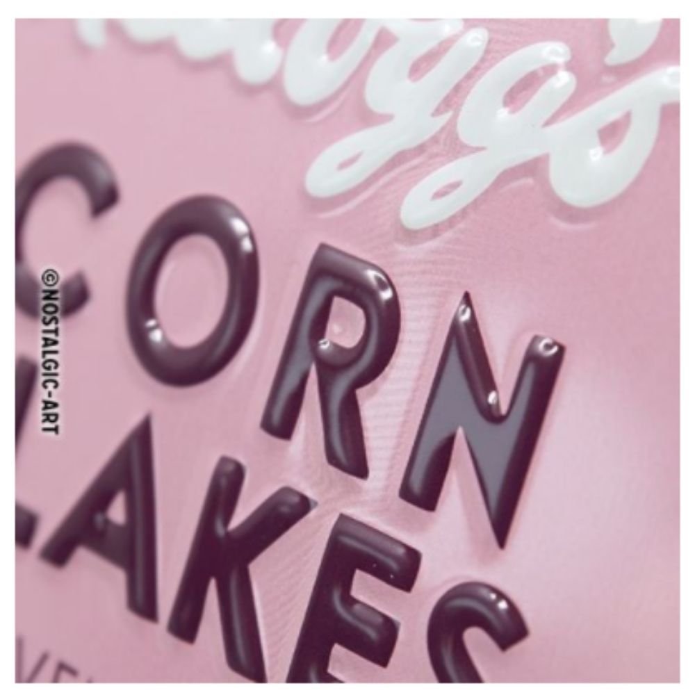 Kellogg's Packaging Pop Art Metal Sign