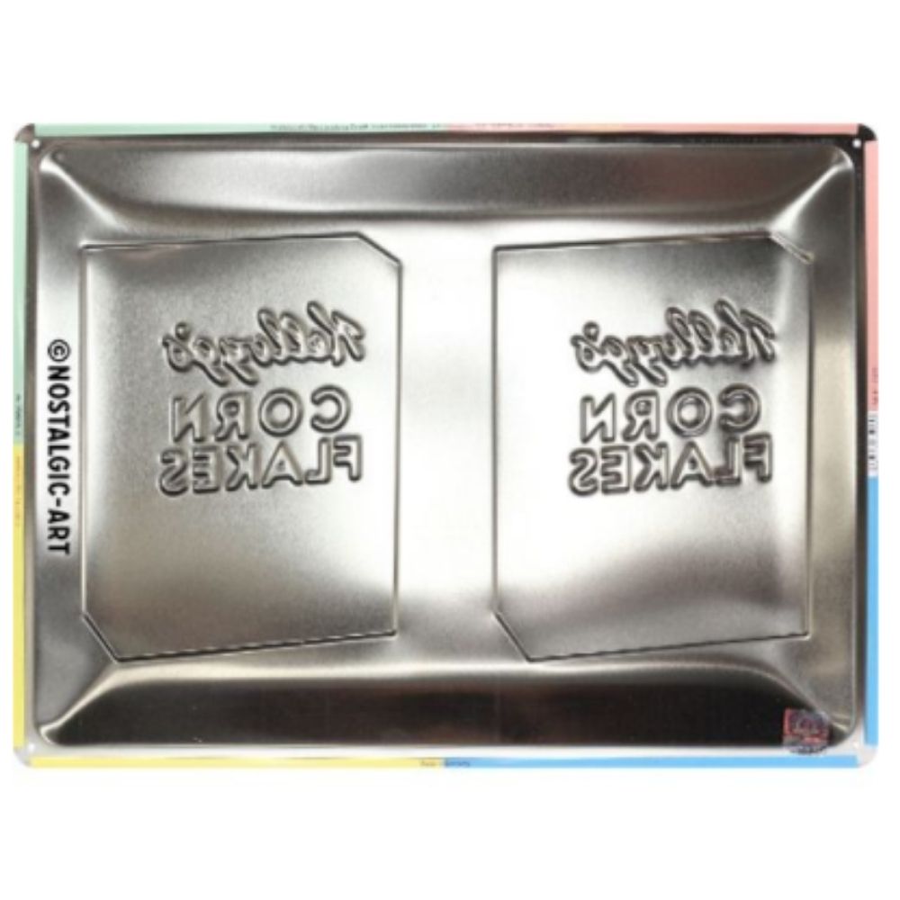 Kellogg's Packaging Pop Art Metal Sign