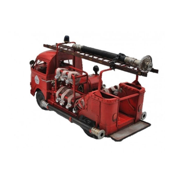 VW 1956 1st Metal Fire Truck Decor