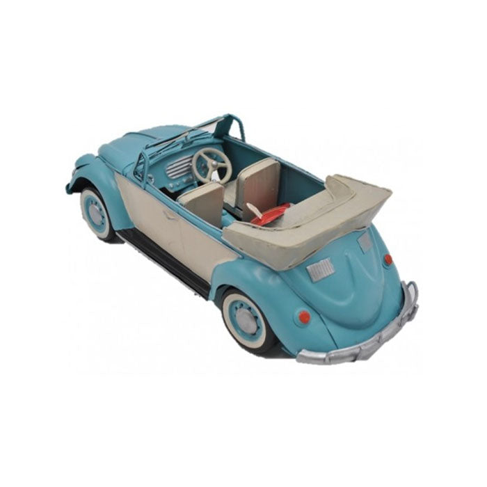 Volkswagen Beetle with Surfboard 34cm Decor