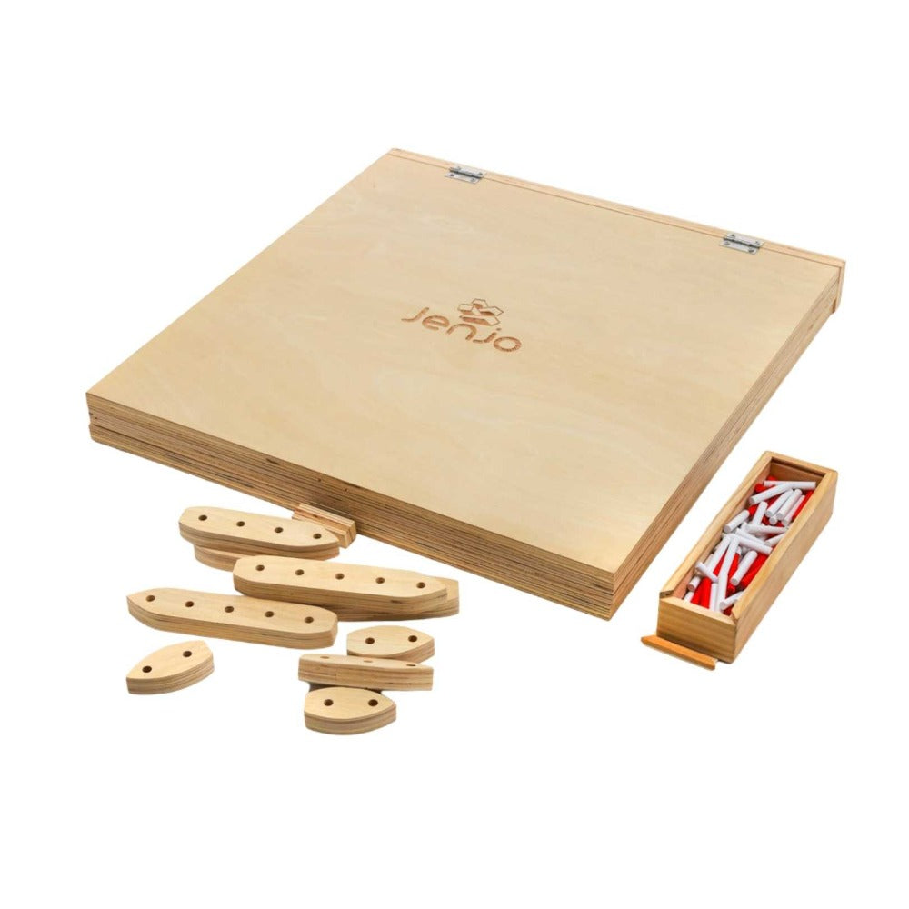 Wooden Giant Ships Game W/ Carry Bag