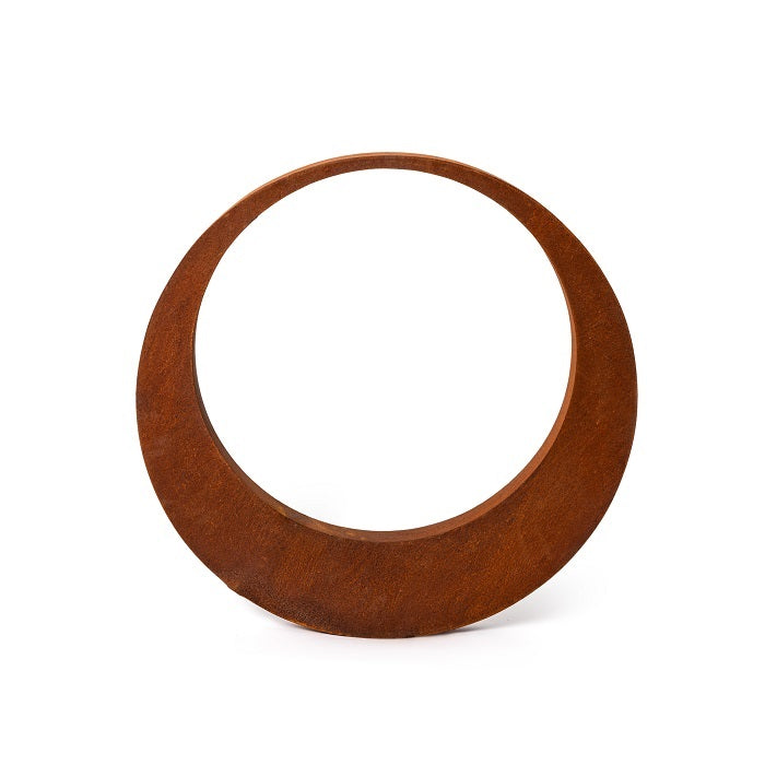 Angular Rusty Metal Round Ring Garden Decor (Available in 4 Sizes)