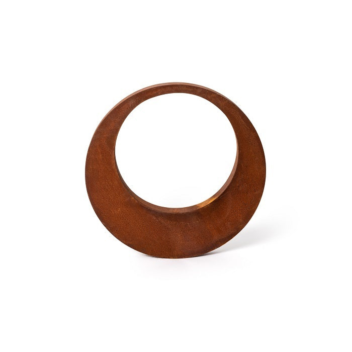 Angular Rusty Metal Round Ring Garden Decor (Available in 4 Sizes)