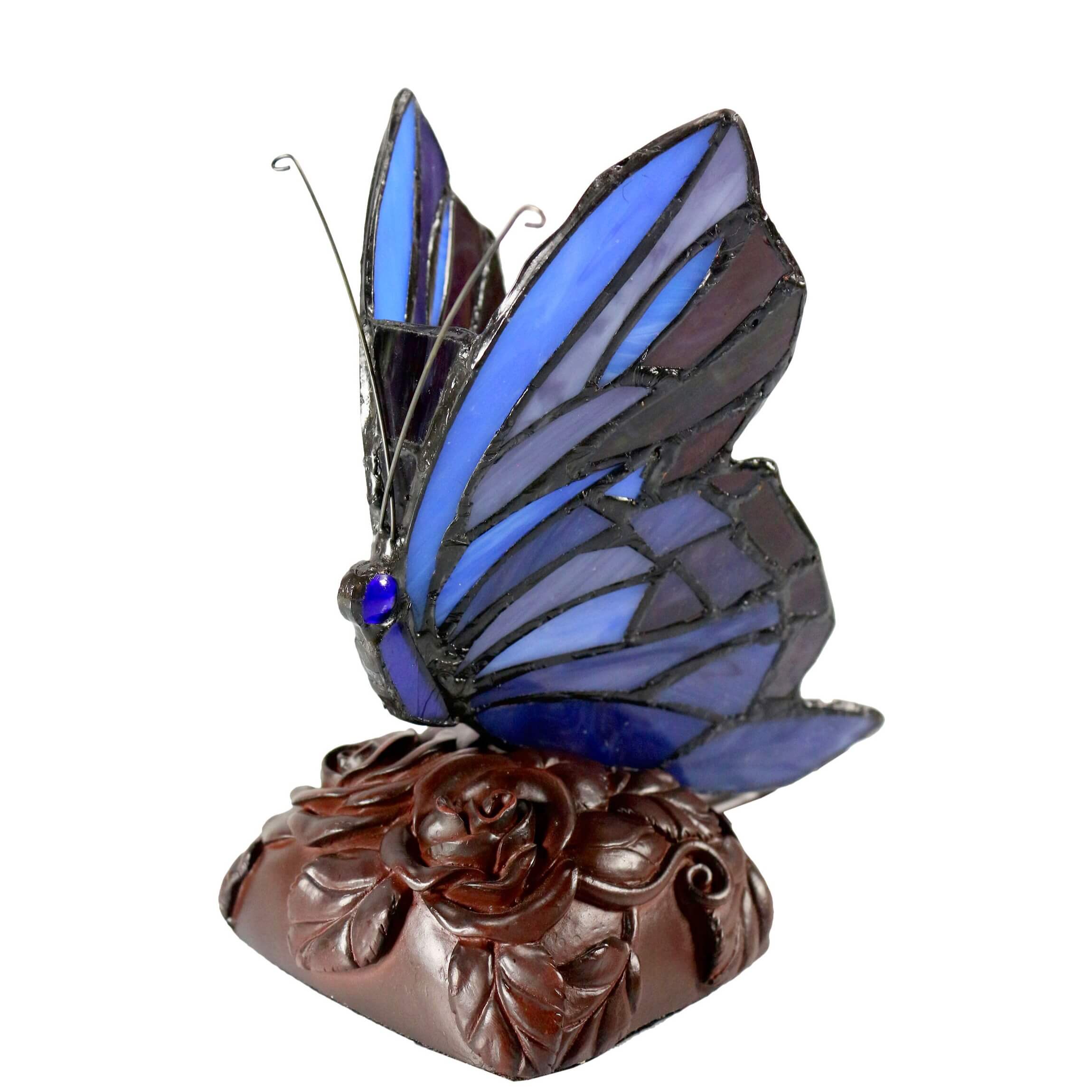 Butterfly Tiffany Shade Table Lamp (Available in 2 Colors)