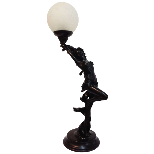 Enchanting Pose Sculpture Table Lamp (Available In 2 Colors)