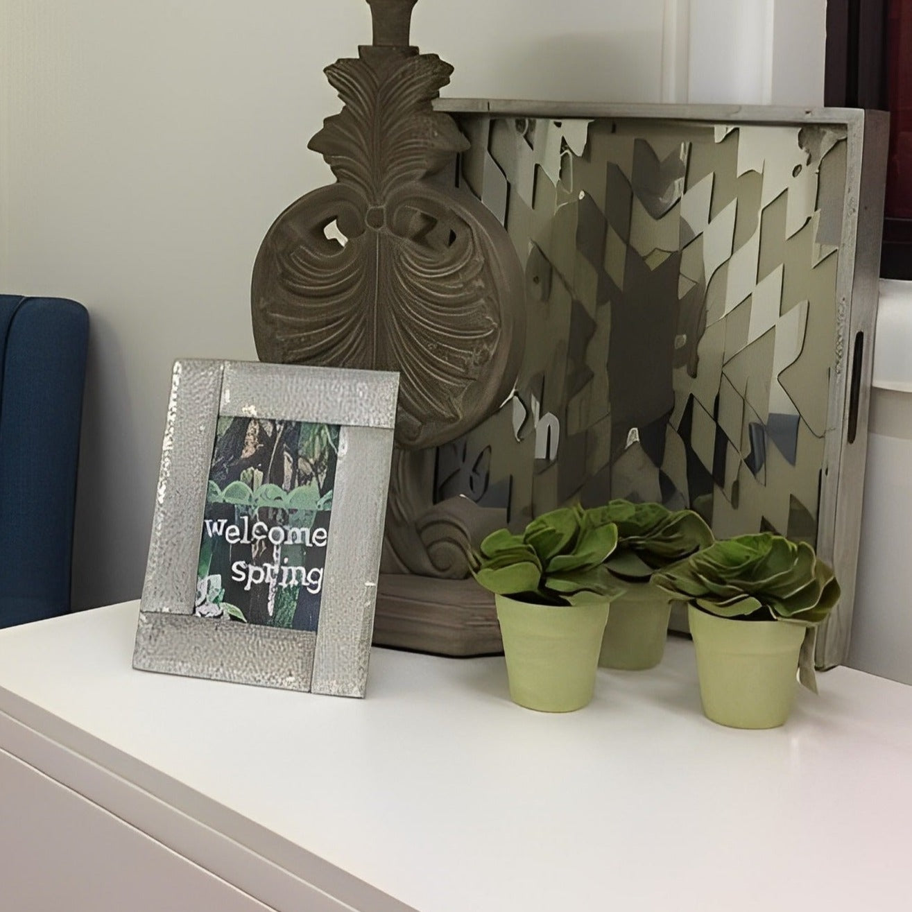 Palm Springs Glass Photo Frame 18 x 23cms