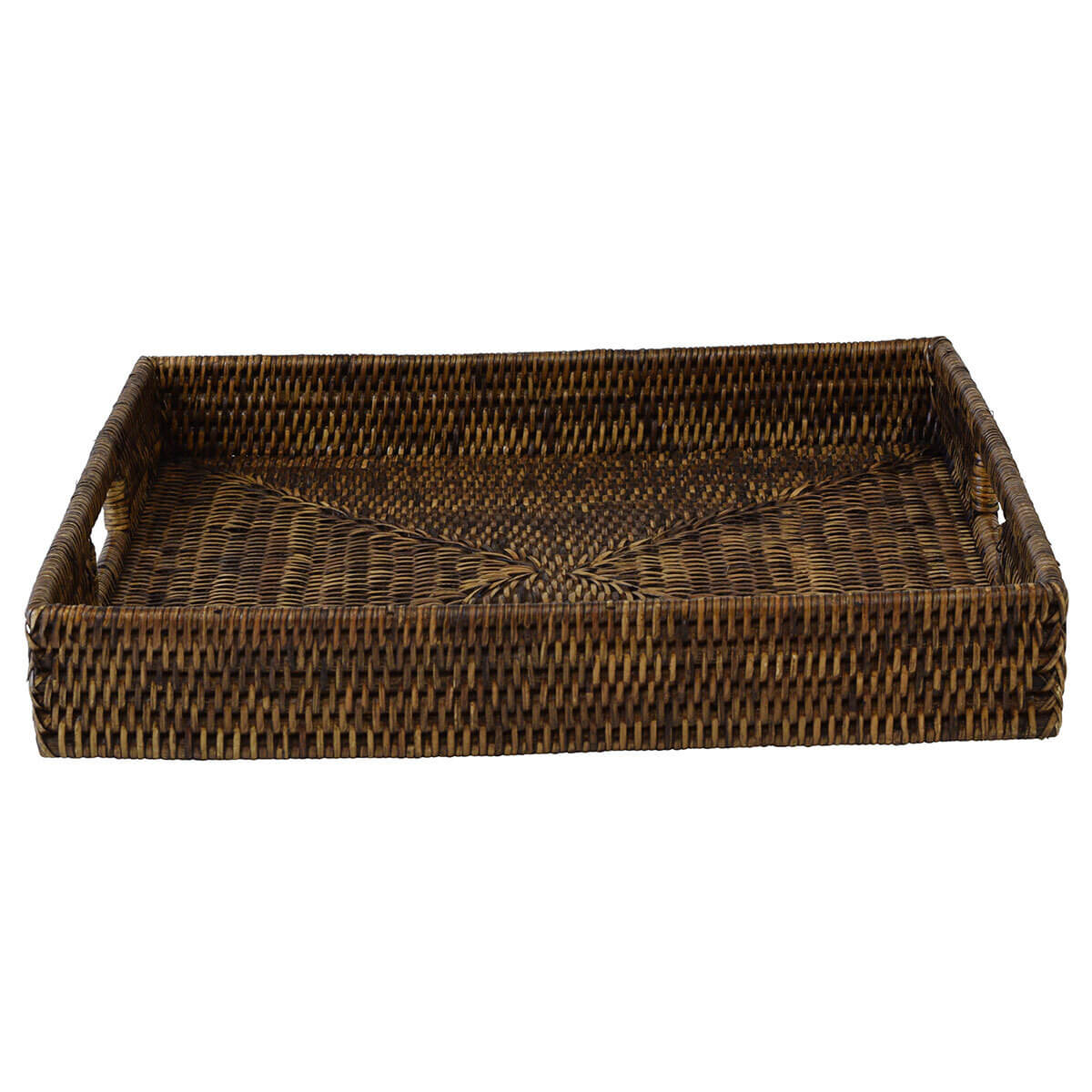 Rattan Plantation Serving Tray - Square (Available in 2 Sizes)