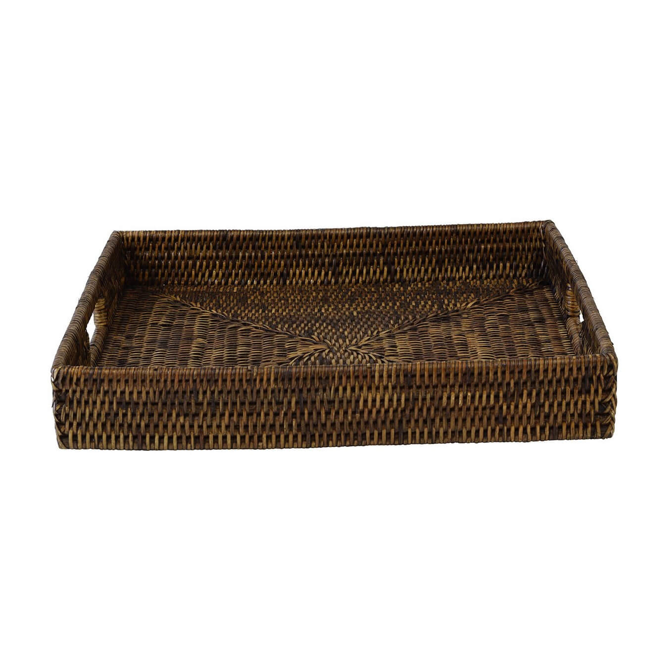 Rattan Plantation Serving Tray - Square (Available in 2 Sizes)