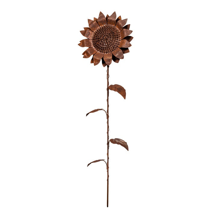 Rustic Charm Sunflower Garden Stake (Available in 2 Sizes)