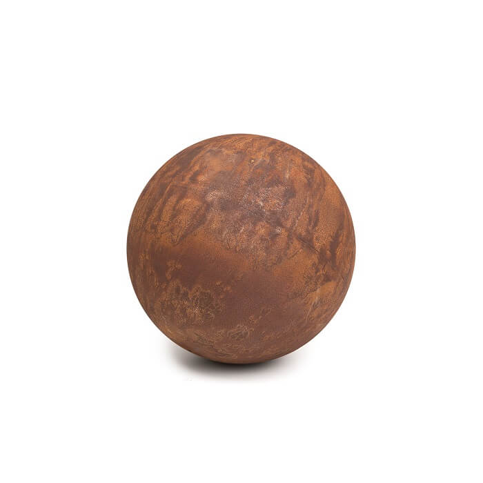 Rusty Metal Outdoor Decorative Ball (Available in 3 Sizes)
