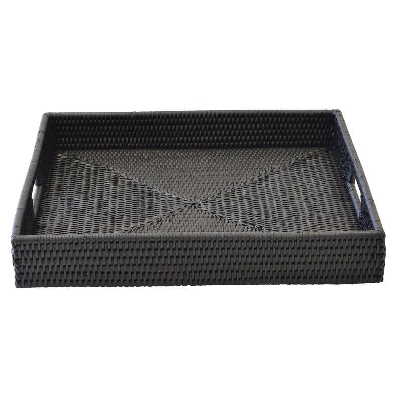 Stylish Rattan Tray Square (Available in 2 Sizes)