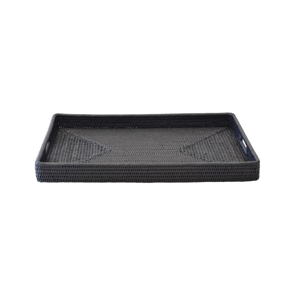 Stylish Rattan Tray Rectangle (Available in 2 Sizes)