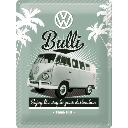 Volkswagen Bulli Metal Sign (Available in 2 Sizes)