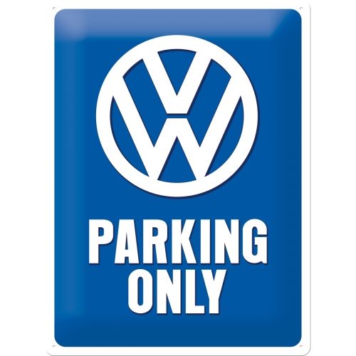 VW Parking Only Metal Sign (Available in 3 sizes)