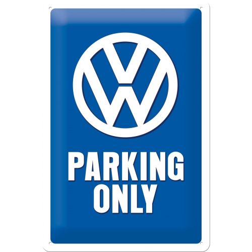 VW Parking Only Metal Sign (Available in 3 sizes)