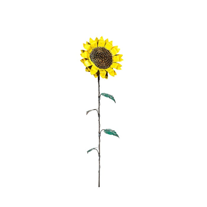 Yellow Charm Sunflower Garden Stake (Available in 2 Sizes)