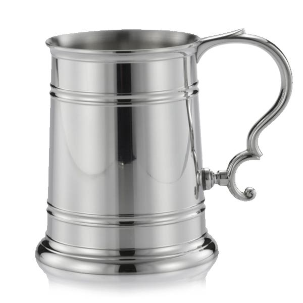 Royal Selangor Classic Modern Pewter Tankard (2 sizes to choose)