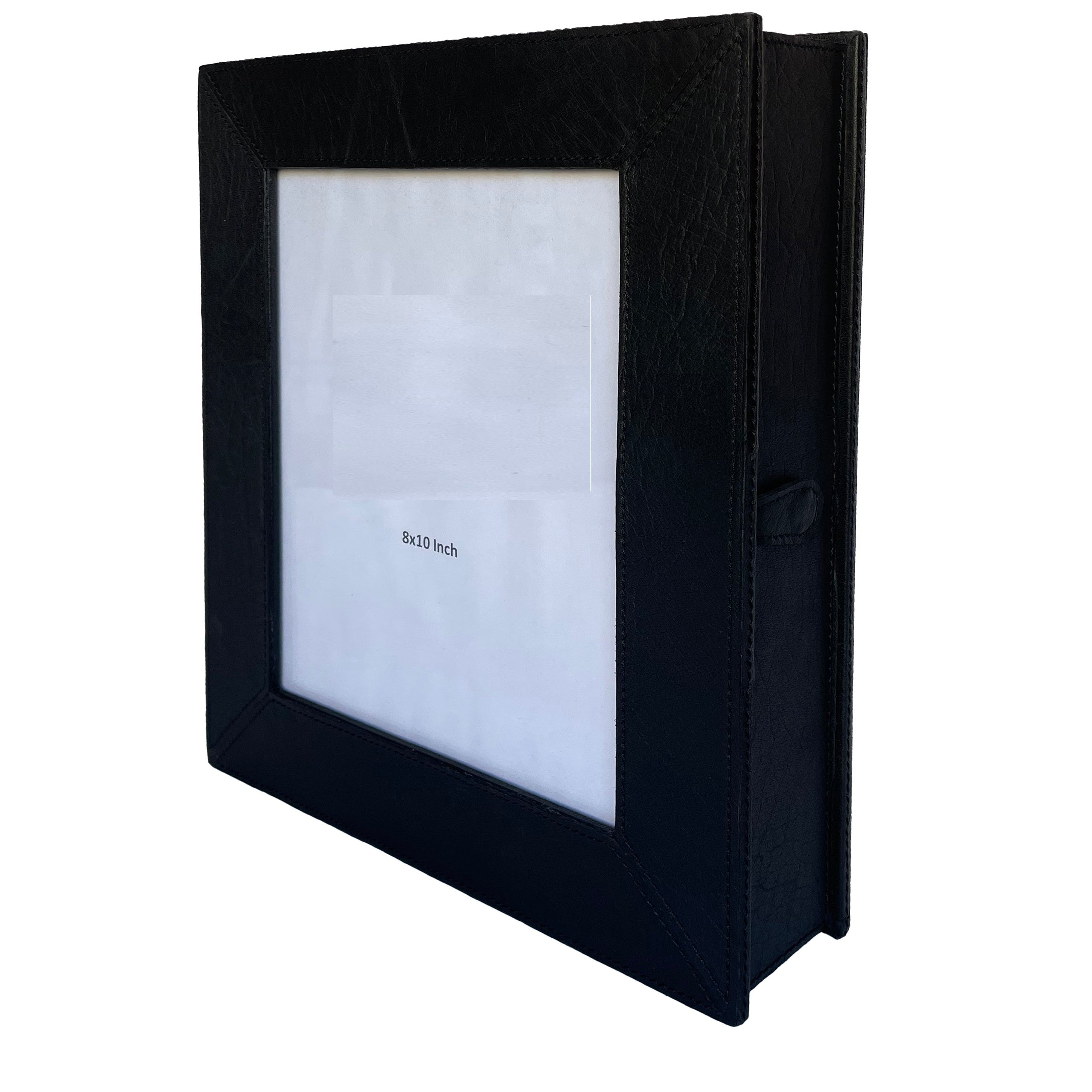 Elegant Leather Key Holder & Photo Frame Box - LARGE (3 Colors to Choose)