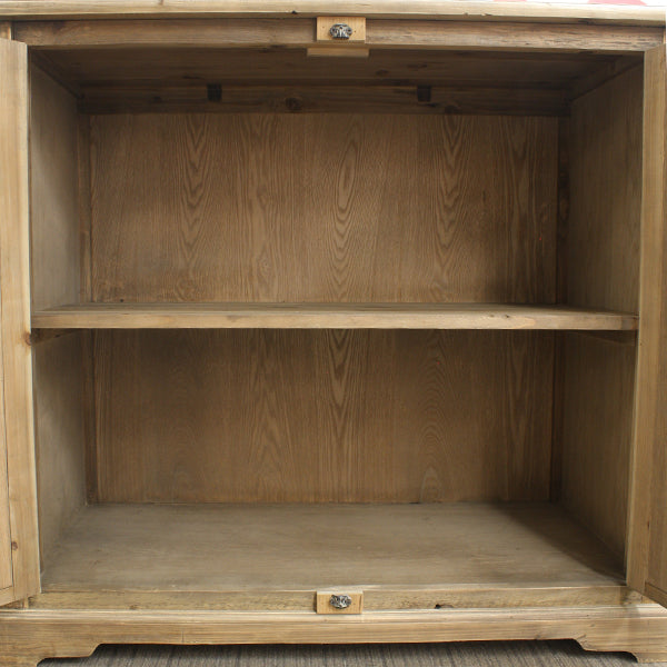 Byron Mirror Reclaimed Timber Sideboard (Choose from 2 Colours)