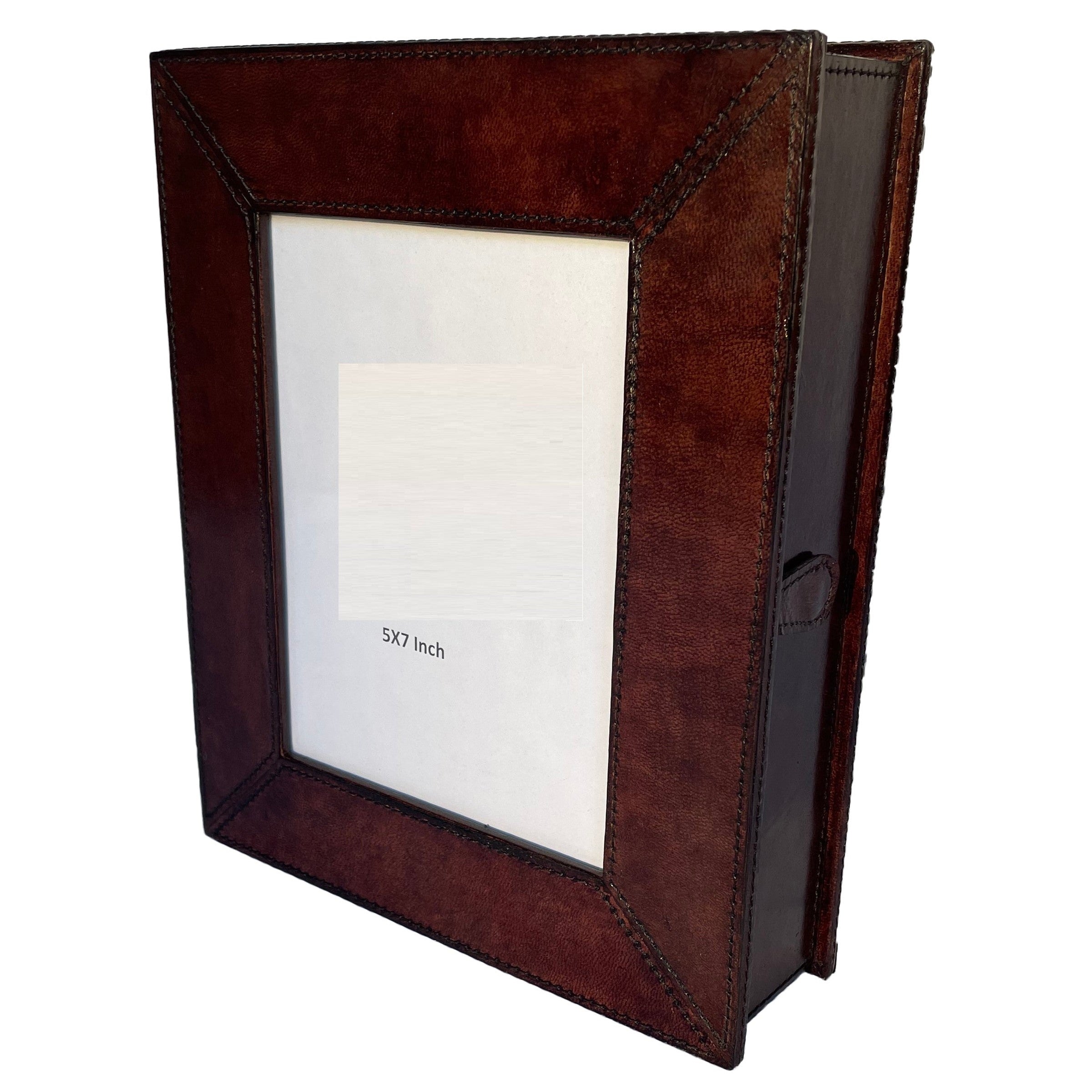 Elegant Leather Key Holder & Photo Frame Box - Small (3 Colors to Choose)